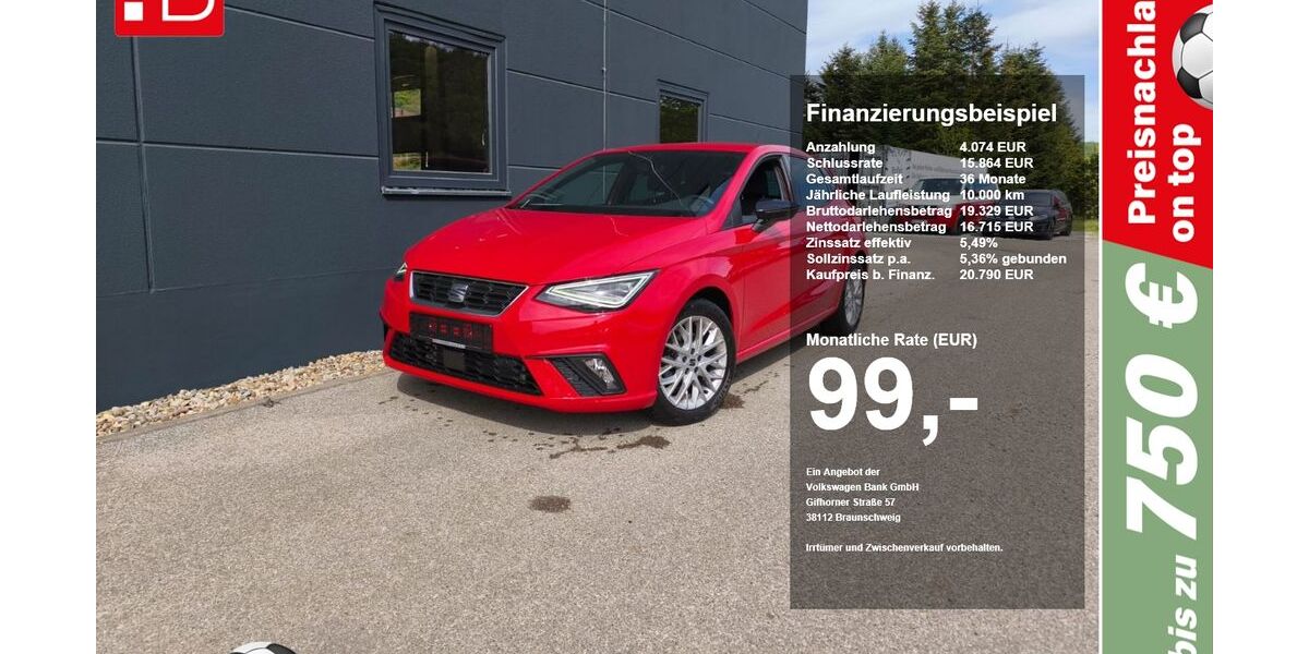 Seat Ibiza 16.262 km 20.790 &euro; Riedenburg 93339