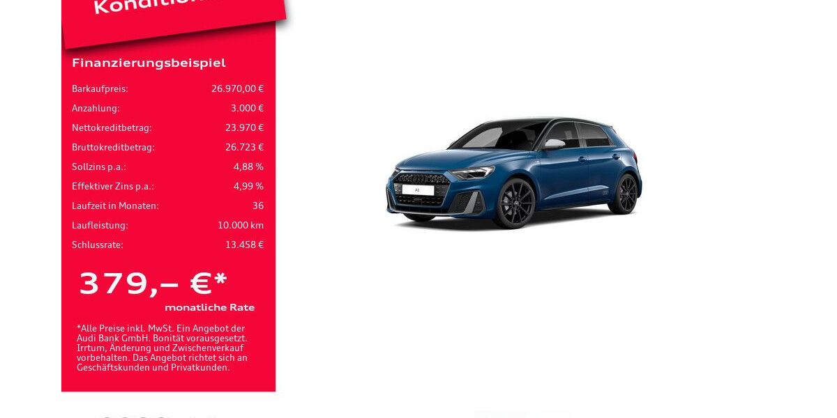 Audi A1 32.138 km 26.970 &euro; Potsdam 14482