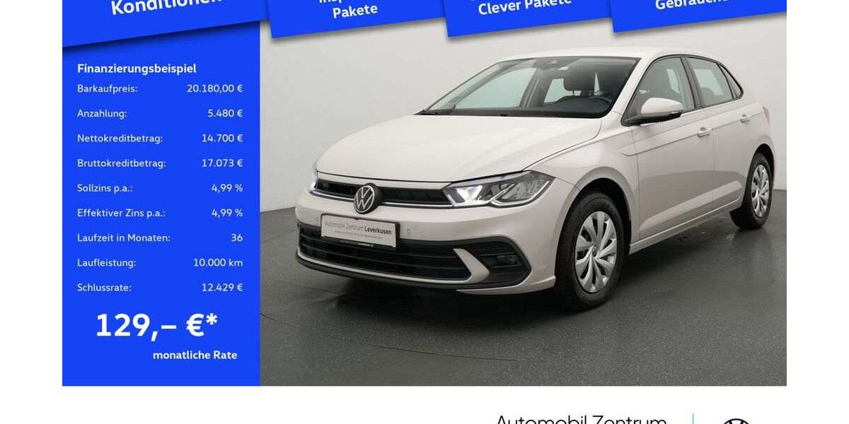 VW Polo 14.926 km 20.180 &euro; Leverkusen 51379