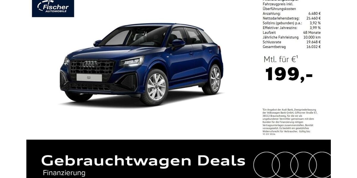Audi Q2 29.664 km 31.940 &euro; Neumarkt 92318