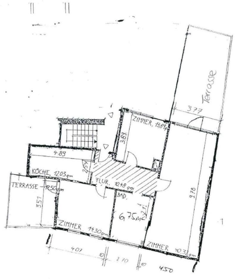 3 Zimmer Wohnung in zentraler Lage in Tauberbischofsheim zimmer