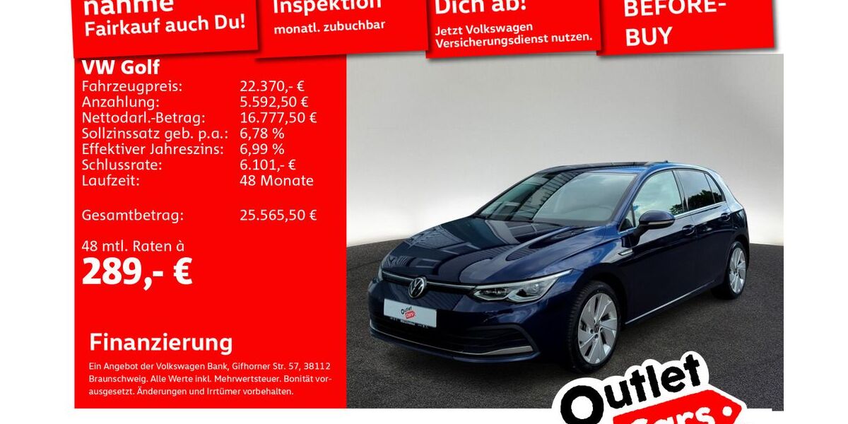 VW Golf 47.136 km 22.370 &euro; Senden 89250