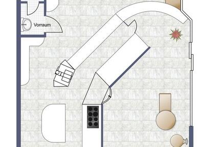 HOMBURG-STADTMITTE; GERÄUMIGE BÄCKEREIRÄUME IN ZENTRALER LAGE zimmer