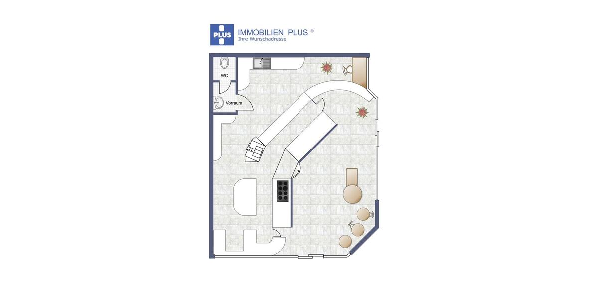 HOMBURG-STADTMITTE; GERÄUMIGE BÄCKEREIRÄUME IN ZENTRALER LAGE zimmer