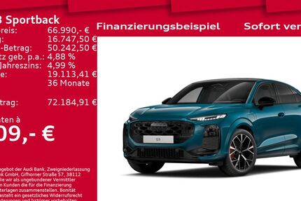 Audi Q3 6.001 km 66.990 &euro; Berlin 12489