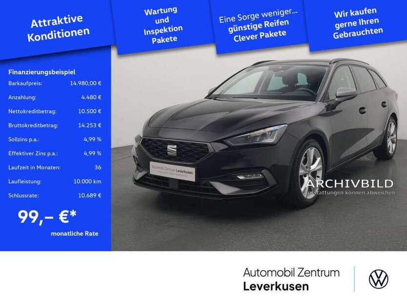 Seat Leon 85.602 km 14.980 € Leverkusen 51379