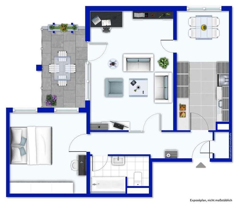 Wohnung zum Kaufen in Leimen 219.000 € 66.36 m²