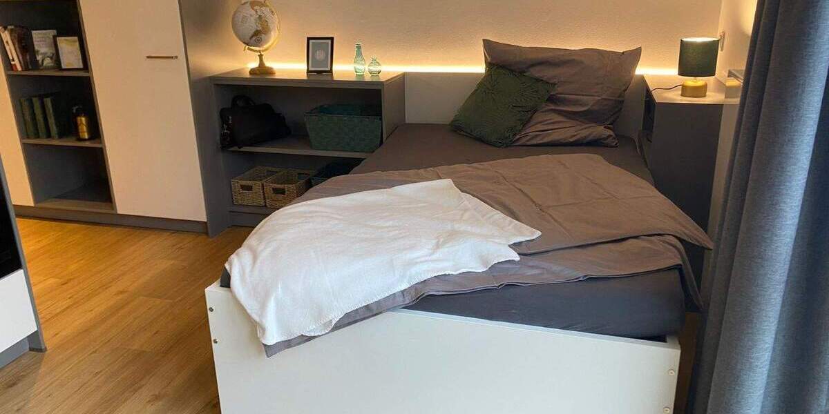 Ab Februar: Sanierte + möblierte 1-Zimmer-Wohnung ideal für Studierende & Azubis | Bigger Bude 1 zimmer