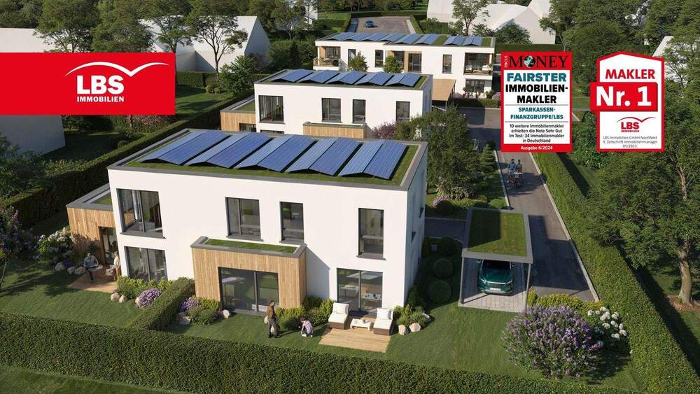 Etagenwohnung Minden Dankersen - 3 Zimmer, 84 m&sup2;, 335.950&euro; | Angebot:24485023