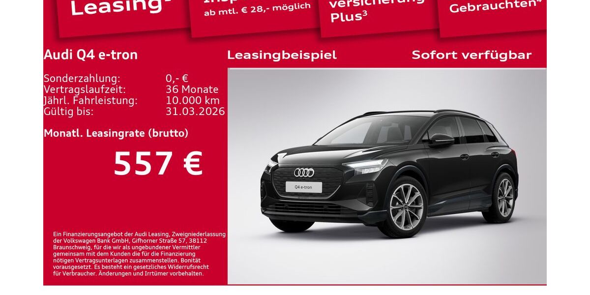 Audi Q4 e-tron 8.720 km 49.870 &euro; Berlin 10587