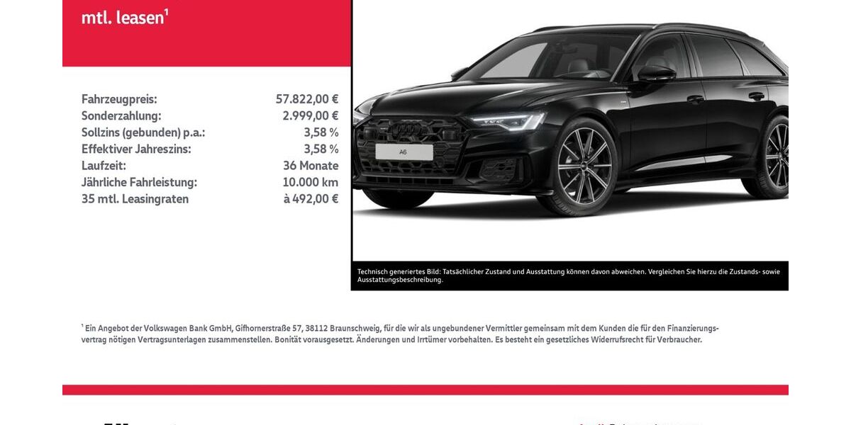 Audi A6 27.242 km 57.822 &euro; Nordhausen 99734