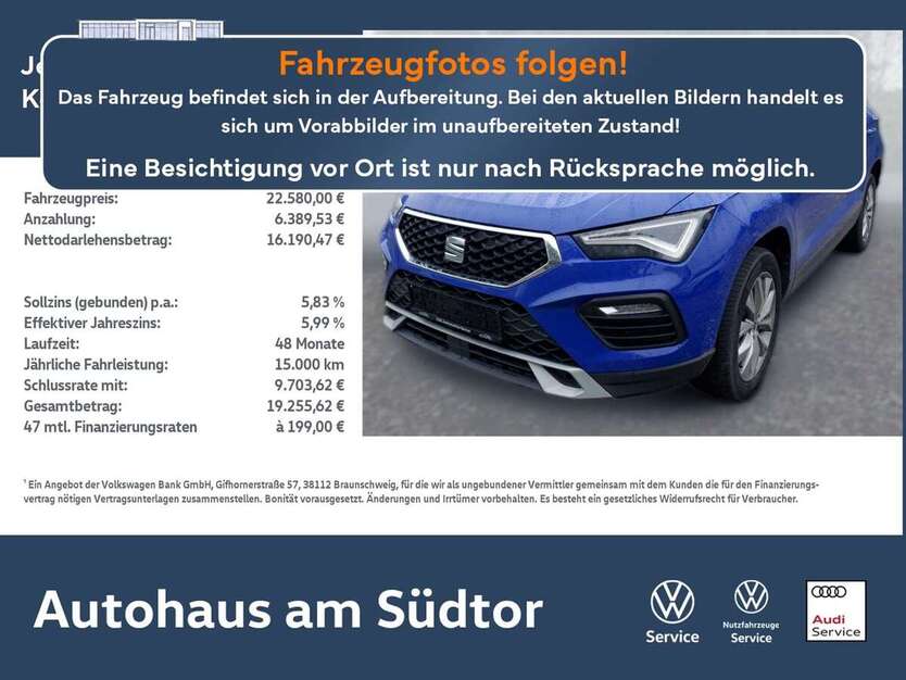 Seat Ateca 84.986 km 22.580 € Rietberg 33397