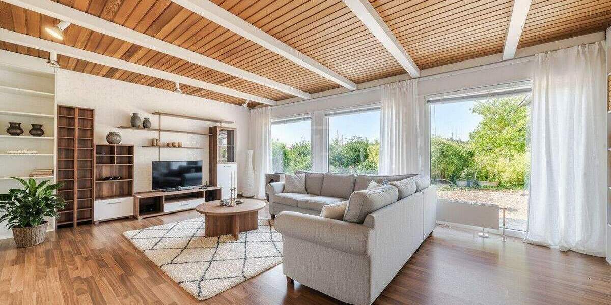 Bungalow auf großem, sonnigen Grundstück in Fernblicklage mit Einliegerwohnung und Doppelgarage 6 zimmer