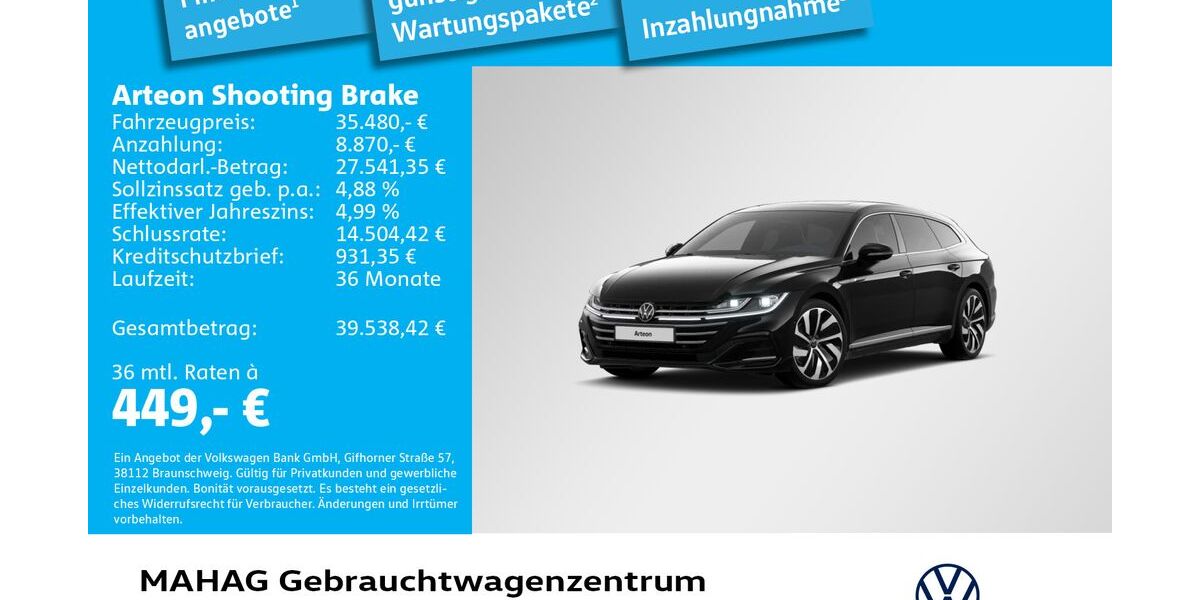 VW Arteon 20.068 km 35.480 &euro; München 80935
