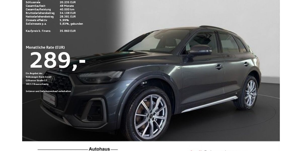 Audi Q5 96.118 km 35.860 &euro; Ravensburg 88214