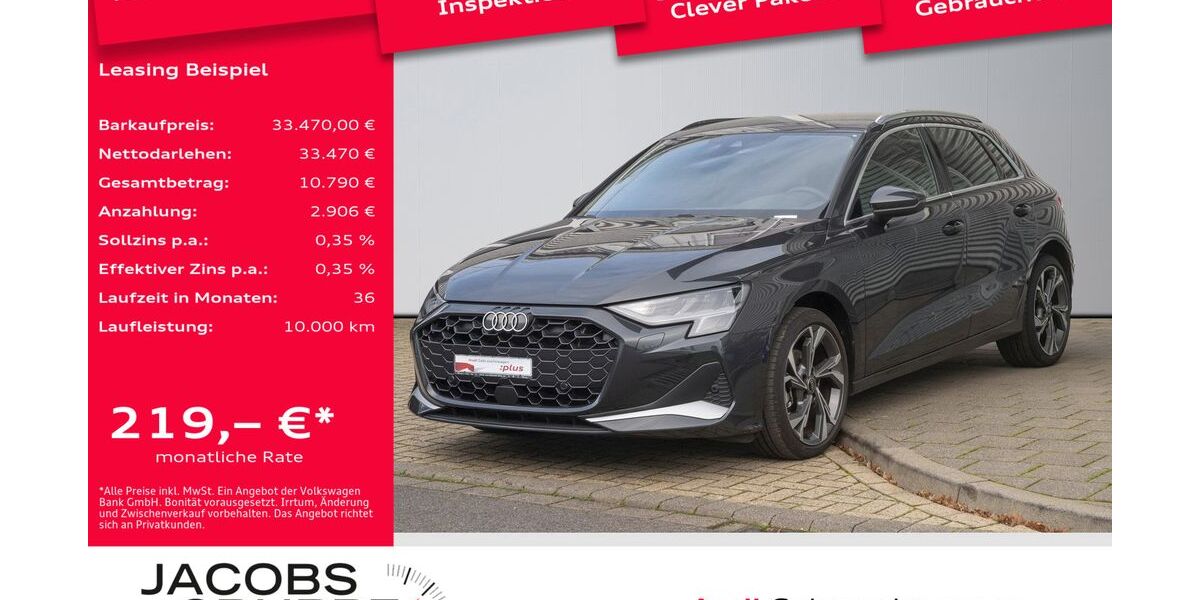 Audi A3 4.725 km 33.470 &euro; Düren 52351