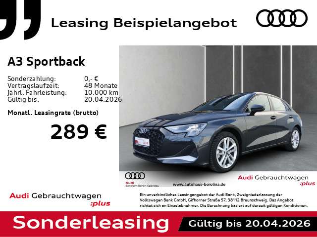 Audi A3 16.550 km 32.457 &euro; Berlin 13581