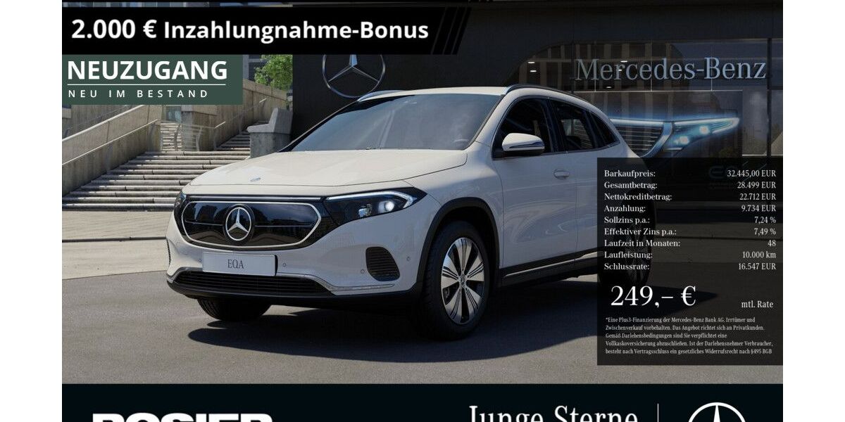 Mercedes-Benz EQA 15.532 km 32.445 &euro; Paderborn 33100