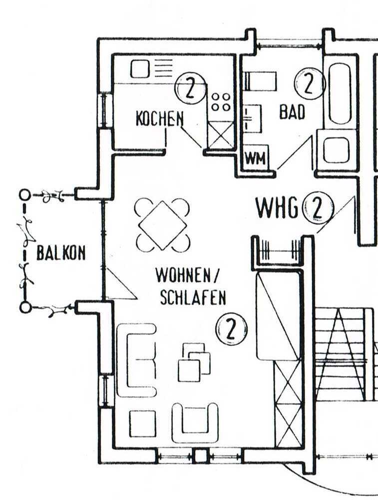 Single-Traum-Wohnung als Anlage mit Potential - Küche und Bad mit Fenster, Balkon sowie Stellplatz!