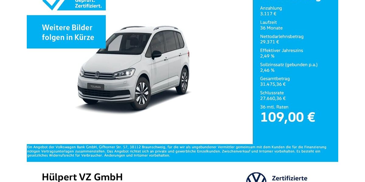 VW Touran 18.448 km 32.488 &euro; Unna 59423