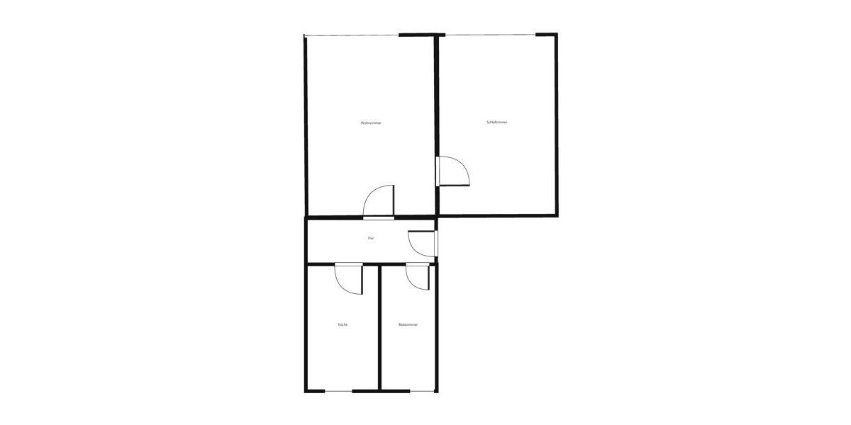 Erdgeschoßwohnung Braunschweig Lehndorf-Watenbüttel - 3 Zimmer, 53 m&sup2;, 439&euro; | Angebot:26367164