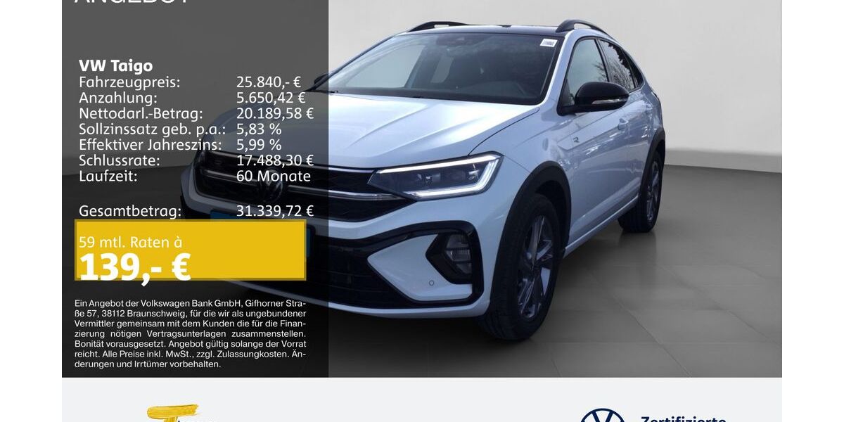 VW Taigo 11.972 km 25.840 &euro; Gelsenkirchen 45894