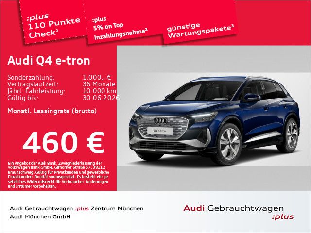Audi Q4 e-tron 9.987 km 44.929 &euro; Eching 85386