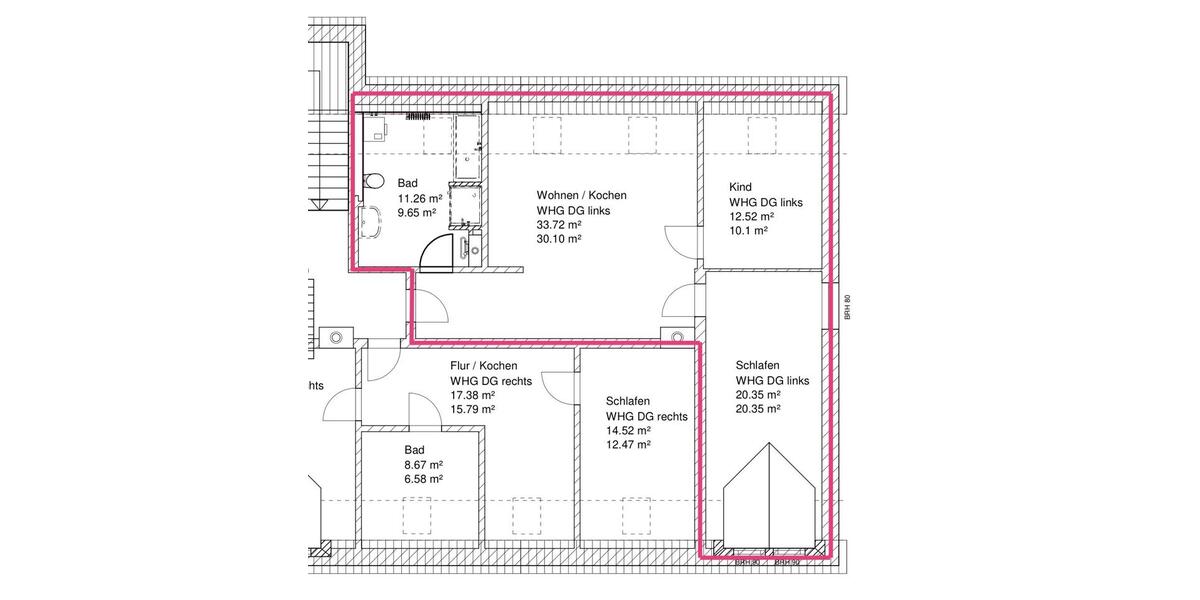 Dachgeschoßwohnung Riesa - 3 Zimmer, 70 m&sup2;, 480&euro; | Angebot:26657642