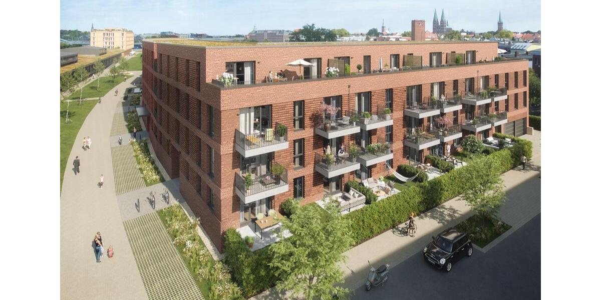 Etagenwohnung Lübeck Sankt Lorenz Nord - 2 Zimmer, 47 m&sup2;, 850&euro; | Angebot:26379224