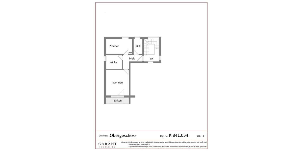 Etagenwohnung Pocking - 2 Zimmer, 58 m&sup2;, 134.000&euro; | Angebot:24725832