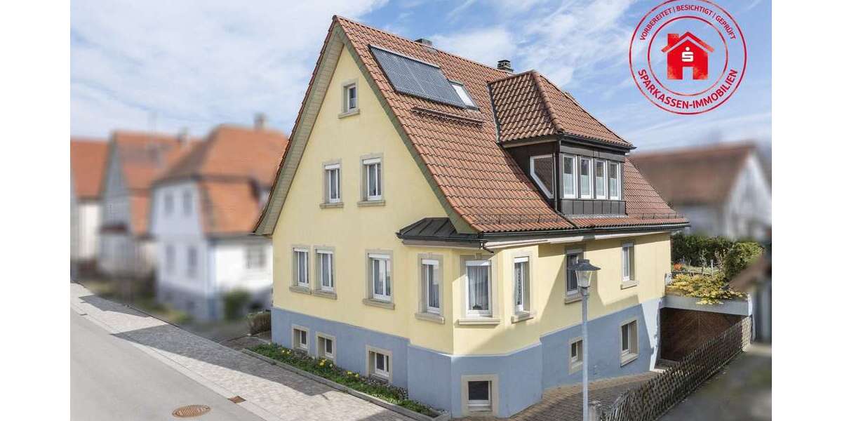 Einfamilienhaus Weikersheim - 5 Zimmer, 184 m&sup2;, 450.000&euro; | Angebot:26218949
