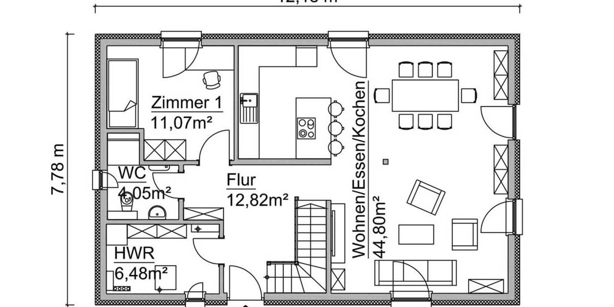 Einfamilienhaus Braunsbedra / Großkayna Großkayna - 6 Zimmer, 153 m&sup2;, 423.450&euro; | Angebot:26308640