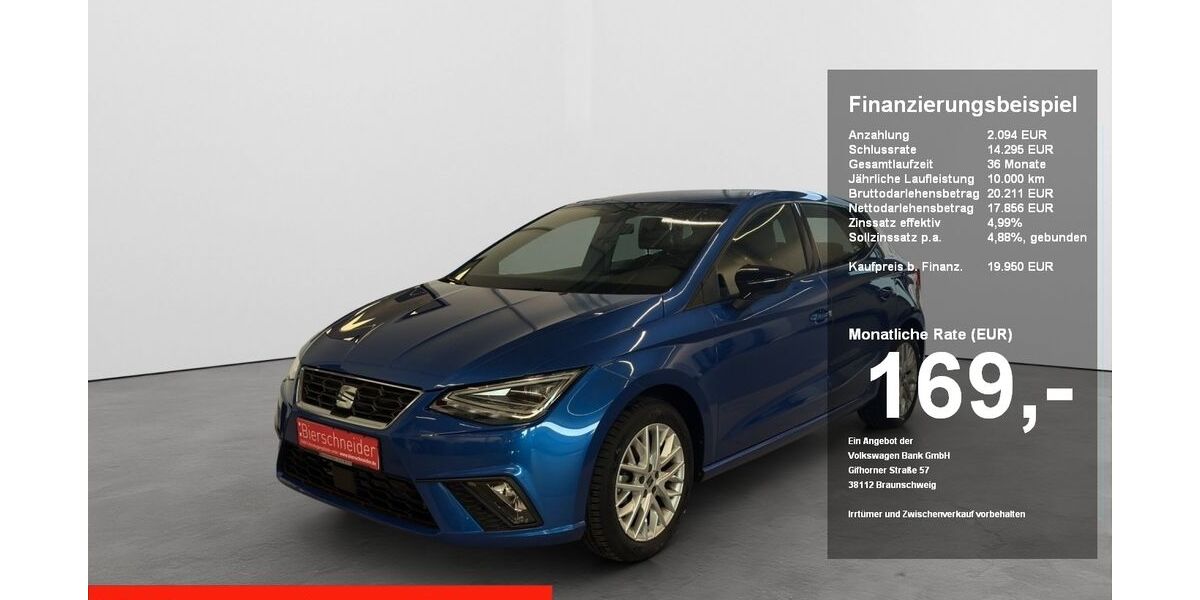 Seat Ibiza 7.280 km 19.750 &euro; Regensburg 93055