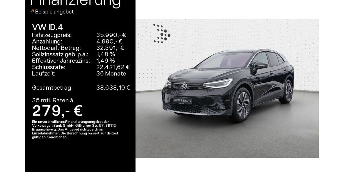 VW ID.4 4.900 km 35.990 &euro; Bad Kissingen 97688