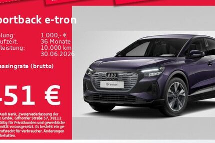Audi Q4 e-tron 8.020 km 44.312 &euro; Eching 85386