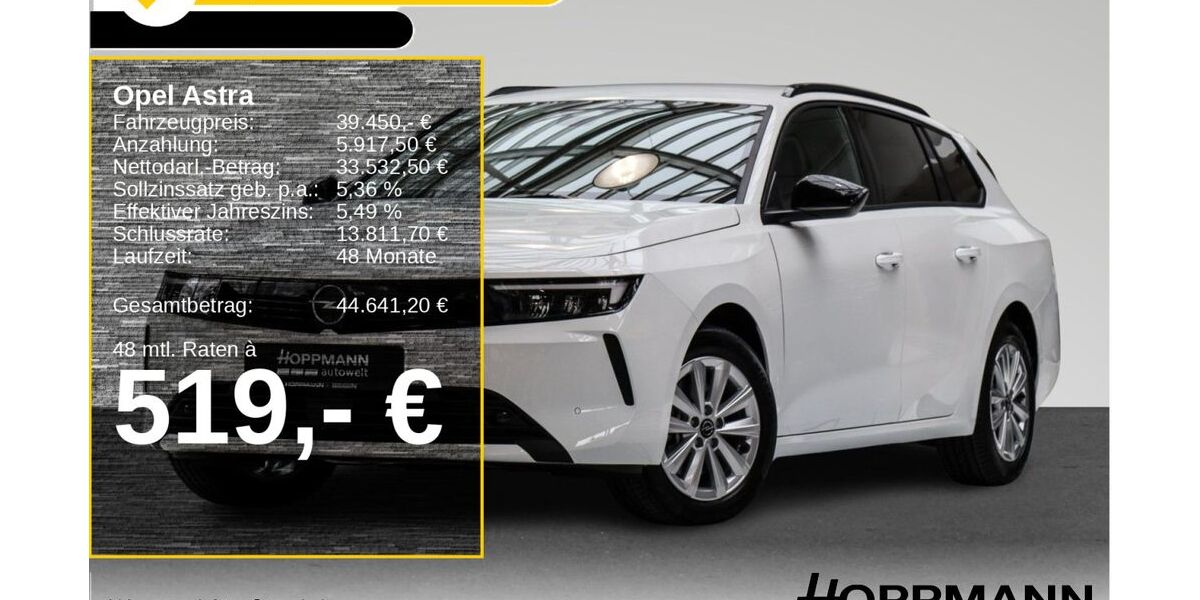 Opel Astra 13.946 km 39.450 &euro; Siegen 57072