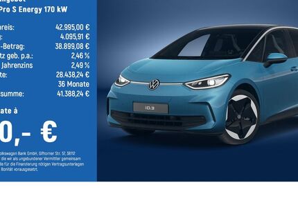 VW ID.3 8.040 km 42.995 &euro; Magdeburg 39114