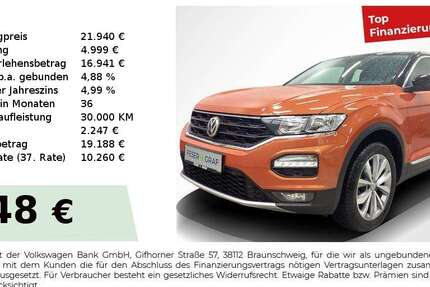 VW T-Roc 70.582 km 19.510 &euro; Fürth 90763