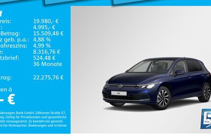 VW Golf 45.512 km 19.980 &euro; München 81825