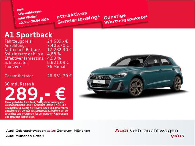 Audi A1 36.273 km 24.689 &euro; Eching 85386
