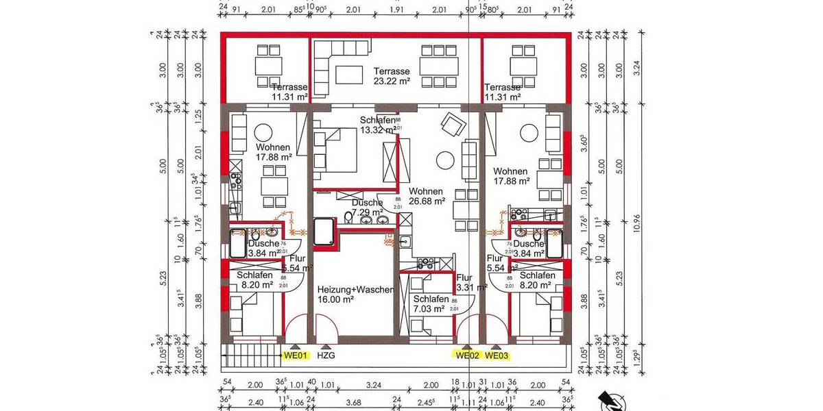 Etagenwohnung Kellenhusen - 2 Zimmer, 41 m&sup2;, 219.000&euro; | Angebot:25969349