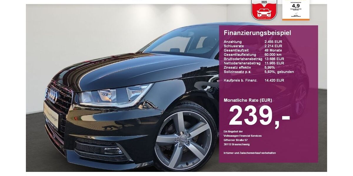 Audi A1 67.950 km 14.420 &euro; Albbruck 79774