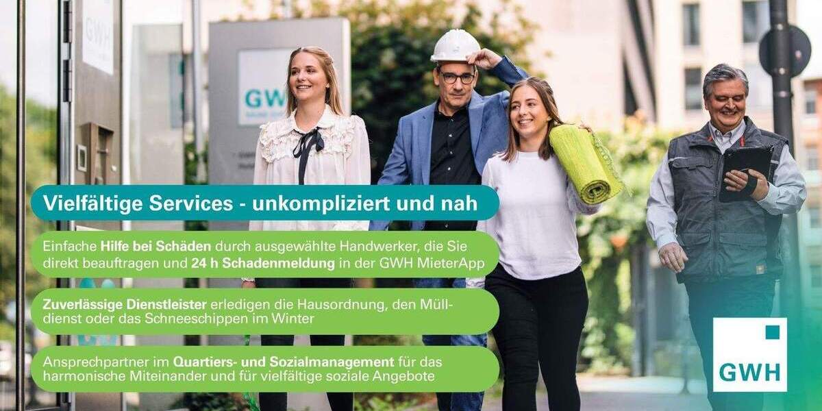 Etagenwohnung Wiesbaden Erbenheim - 1 Zimmer, 43 m&sup2;, 516&euro; | Angebot:25915842