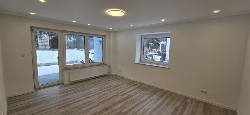 Modernisierte 3-Zimmer-Wohnung mit Terrasse und Garten 3 zimmer