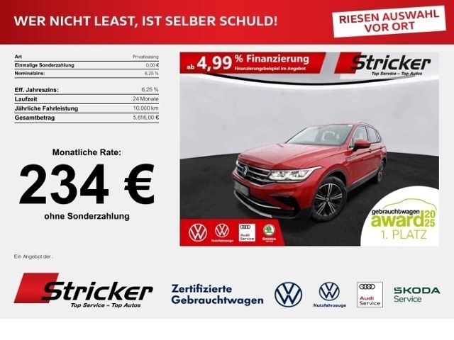 VW Tiguan 47.310 km 25.949 &euro; Detmold 32760