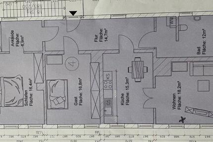4,5 Raumwohnung 4 zimmer