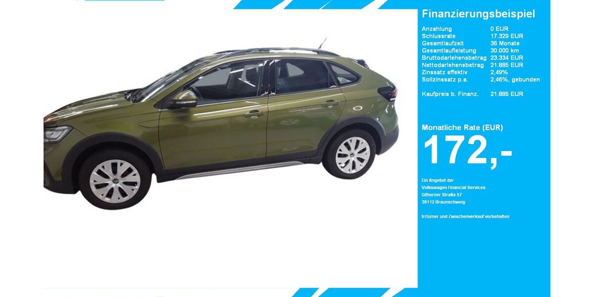 VW Taigo 8.455 km 21.485 &euro; Gütersloh 33334