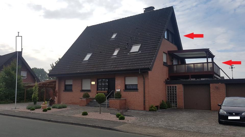Moderne Wohnung mit überd. Terrasse zum 01.06.26 zu vermieten 4 zimmer