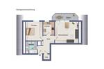 Etagenwohnung Ettenheim - 2 Zimmer, 60 m&sup2;, 152.000&euro; | Angebot:26843858