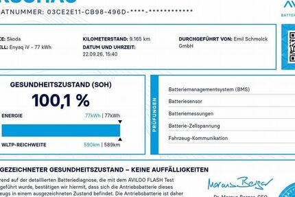 Skoda Enyaq 9.200 km 45.890 &euro; Emmendingen 79312